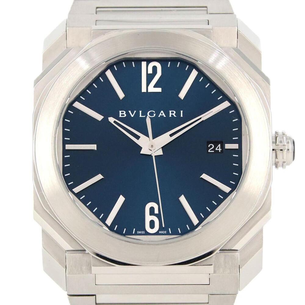 Bulgari Octo Solotempo BGO38S BGO38C3SSD Stainless Steel Automatic Watch